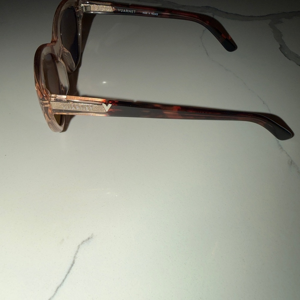 Vuarnet Tan & Light Pink Cat-Eye Sunglasses - Picture 7 of 10